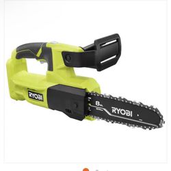 Ryobi Chainsaw 18v. Tool only. No battery. No charger. Brand New, never used. 