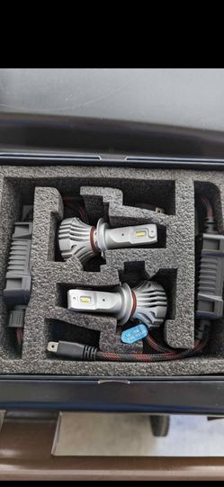 H7 LED Headlight Bulbs, 120W 36000 Lumens Super Bright LED Headlights Conversion Kit 6500K Cool White IP68 Waterproof, Pack of 2