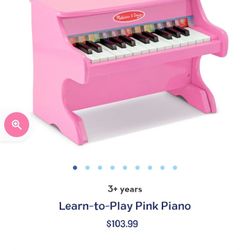 Melissa & Doug learn to play piano