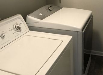 Kenmore washer and dryer