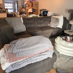 L-Shaped Ashley Upholstered Sectional