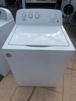 Whirlpool washer HE 3.8CUFT