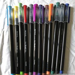 Mont Marte Real Brush Pens - Set Of 12