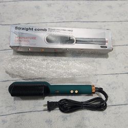 hair straightening comb/ brush