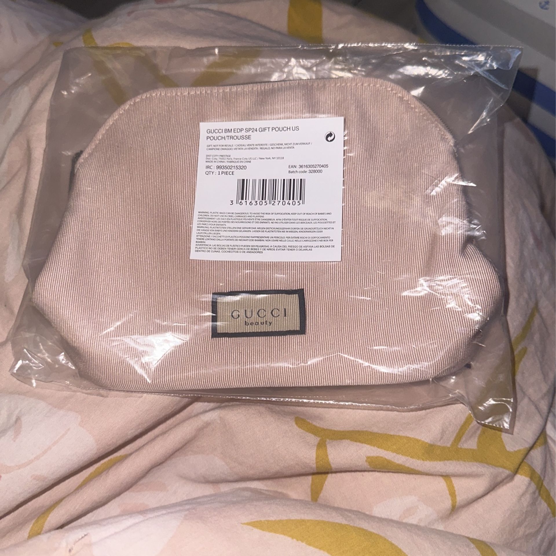 Original Gucci Makeup Pouch