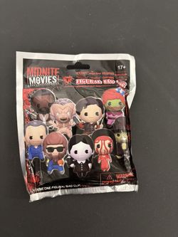 Midnite Movies Series 1 Figural Bag Clip Sealed Blind Bags Horror