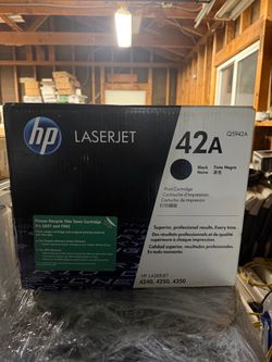 HP toner cartridge 42A
