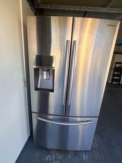 Free Samsung French Door Stainless Steel Refrigerator