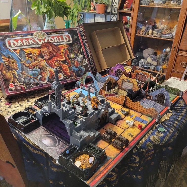 Vintage Darkworld Board Game