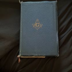 1953 Masonic Edition Holy Bible – King James Version (Old & New Testament)