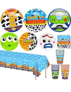 Toy story party supplies.