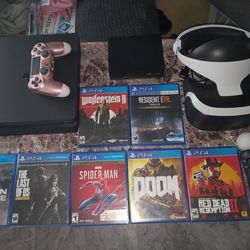 Playstation slim 1tb Psvr 1 Gen 2 bundle $175