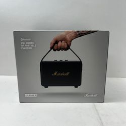 New Marshall Kilburn II Bluetooth Speaker Black 1006117