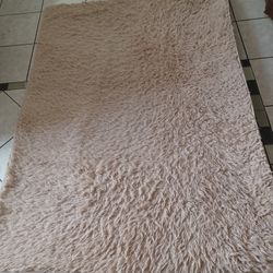 Faux Fur Area Rug 65x48