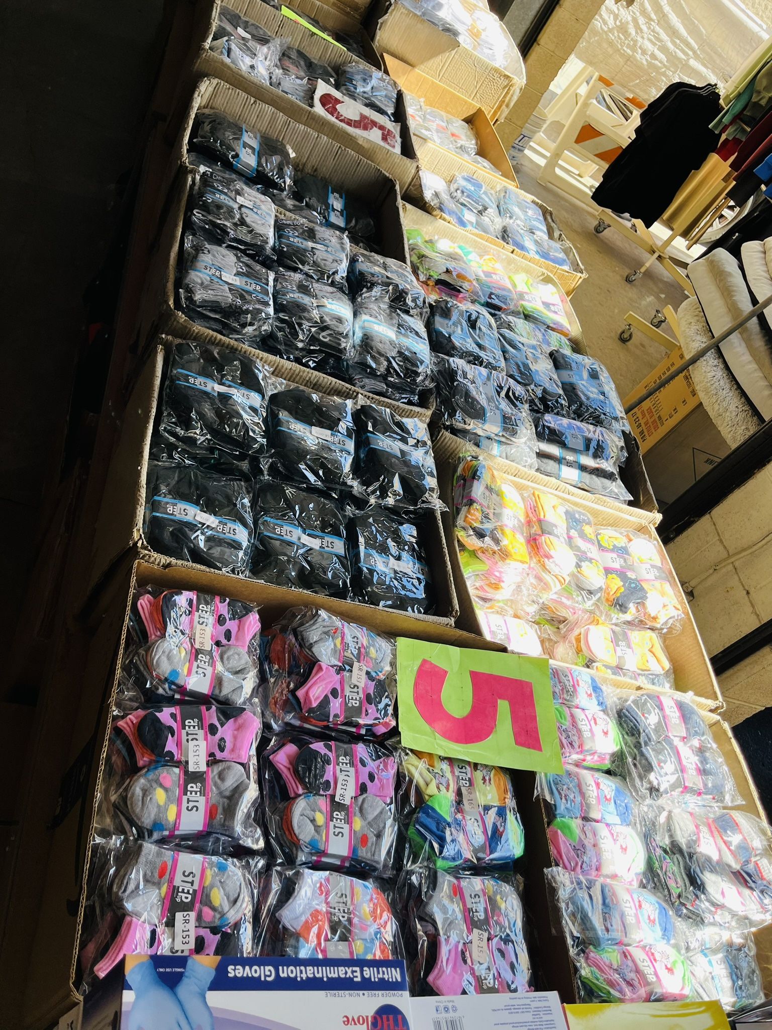 Socks For Man Woman Kids And Baby 12 Pairs For $5