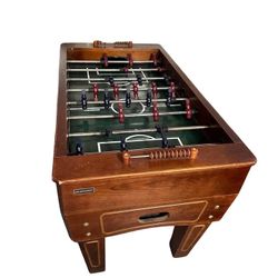 Harvard Full Size Foosball Table – Wood Finish