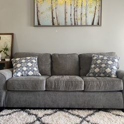 Like New - 3 Seat Couch + Pillows