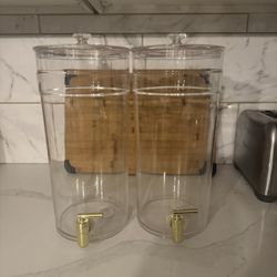 Acrylic Drink Dispensers 