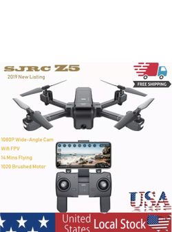 SJRC F11/Z5 1080P Wide-angle Camera Wifi FPV Drone GPS Auto Return Follow Me DIS