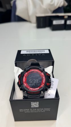 Activa Summit X Invicta Unisex Digital Watch - 50mm. Black (ACW8082-019)