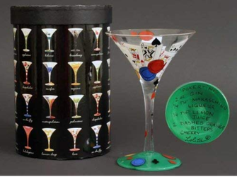 Lolita Discontinued Collectors Poker Martini Glass