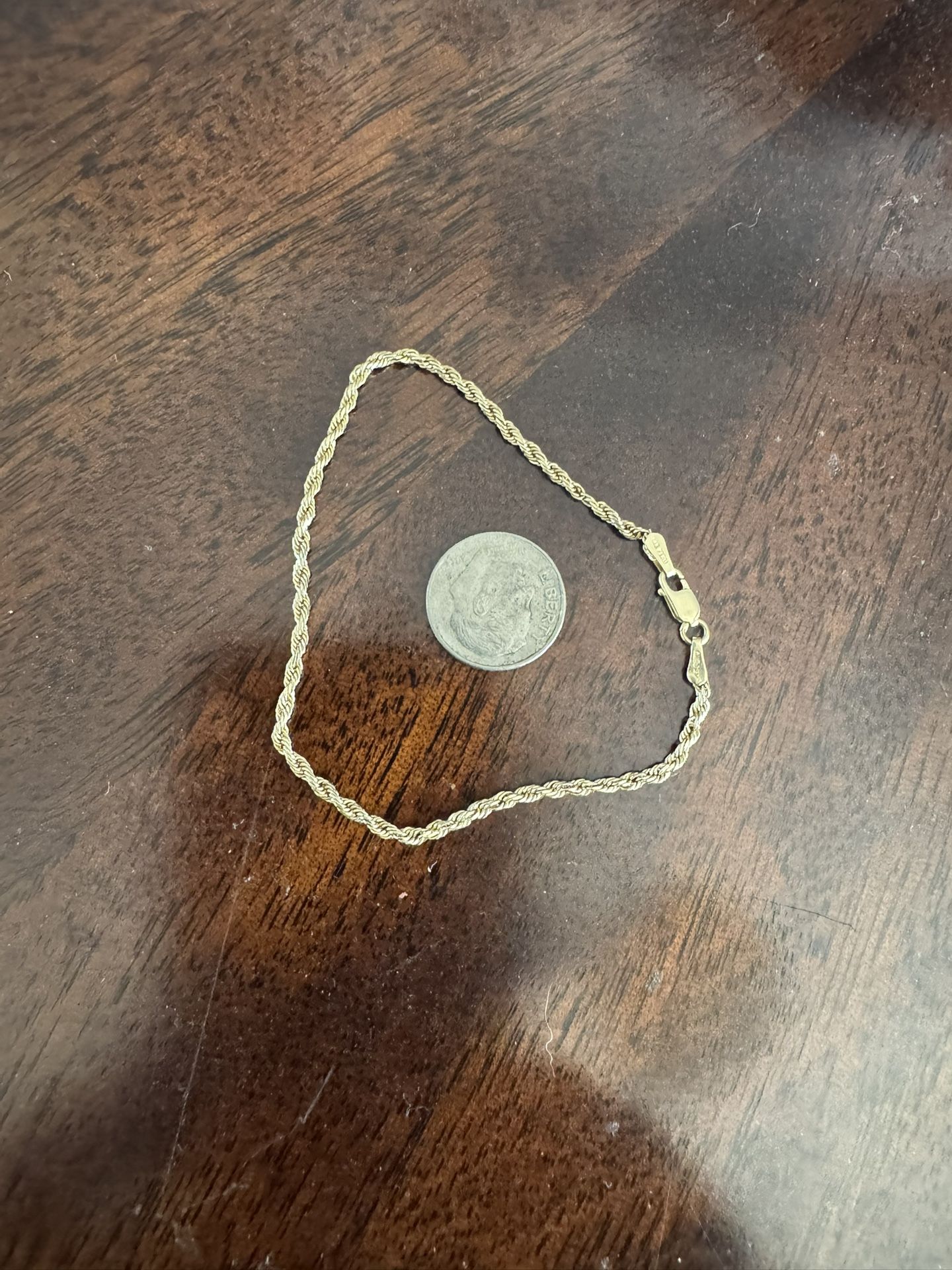 14k Bbb Gold Bracelet