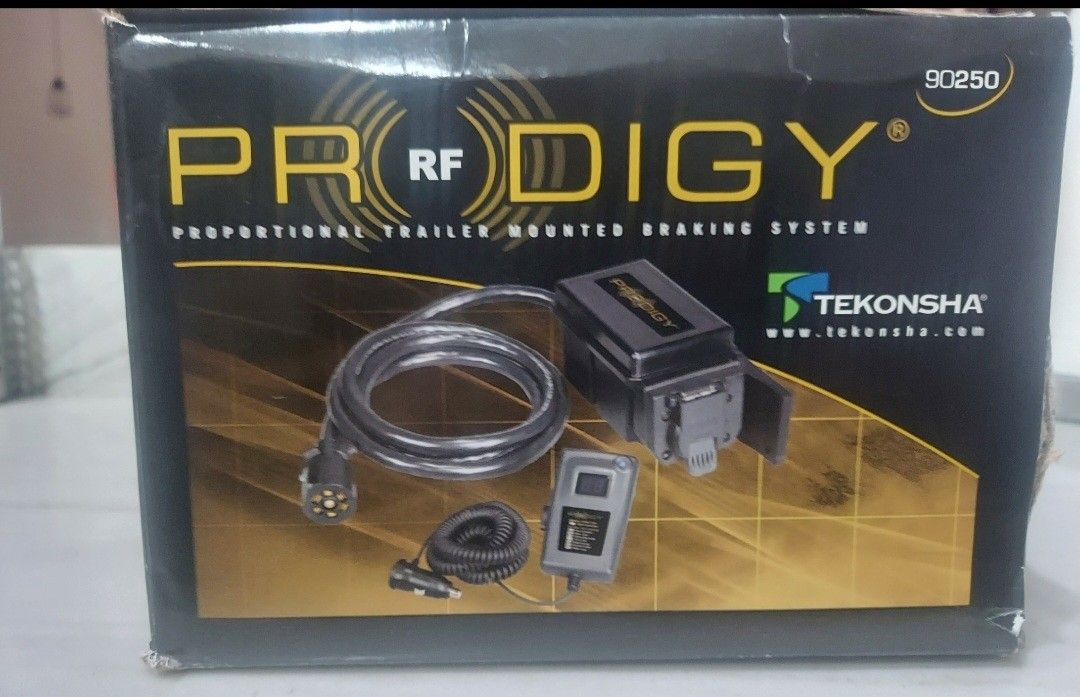 Tekonsha
4.2 4.2 out of 5 stars 131Reviews
Tekonsha 902502 Prodigy RF, Plug & Play Trailer Mounted Proportional Brake Controller