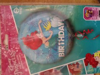Little Mermaid balloon