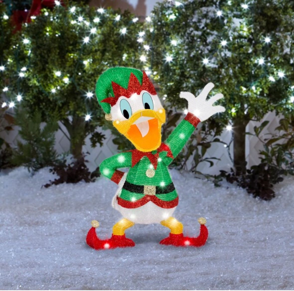 Disney Donald Duck Christmas Yard Decoration