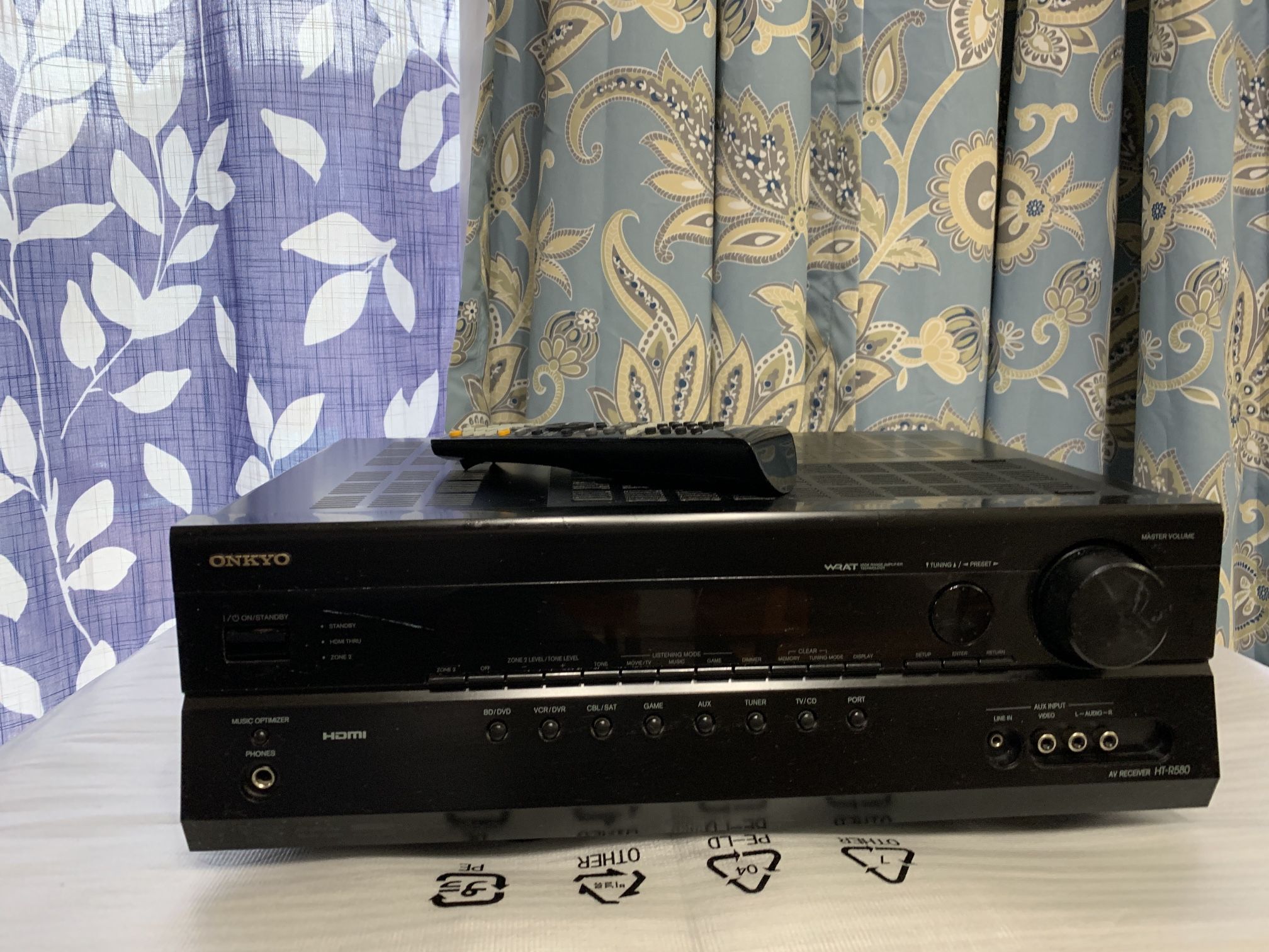 Onkyo 7.2 HDMI AV Receiver Powerful Home Theater