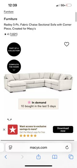 Full couch one year-old Will Deliver 