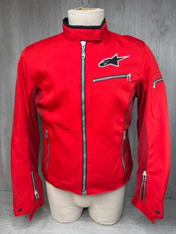 Alpinestars Stella Mesh Padded Motorcycle Jacket Size Medium (A1D033017)
