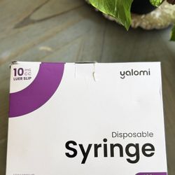 10mL Luer Slip Syringe (No Needle) 