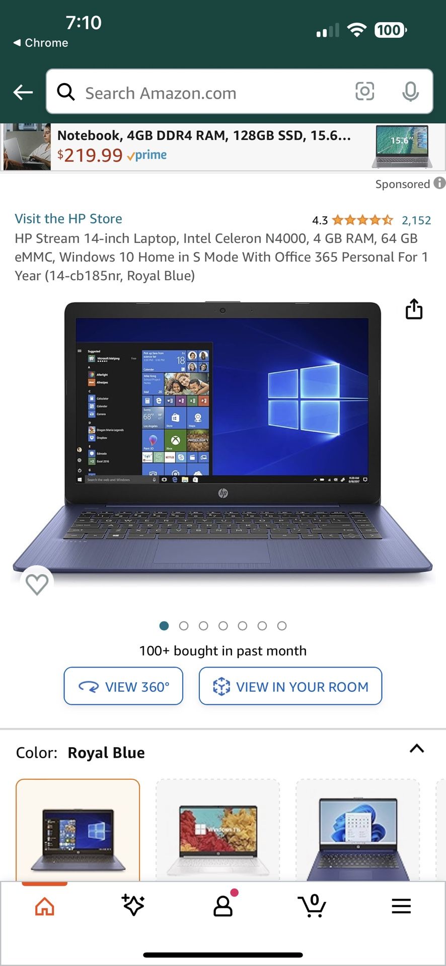 HP Stream Laptop