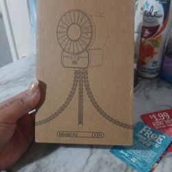 Two Portable Baby Fans Both Pink
