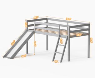 Loft Bed With Slide