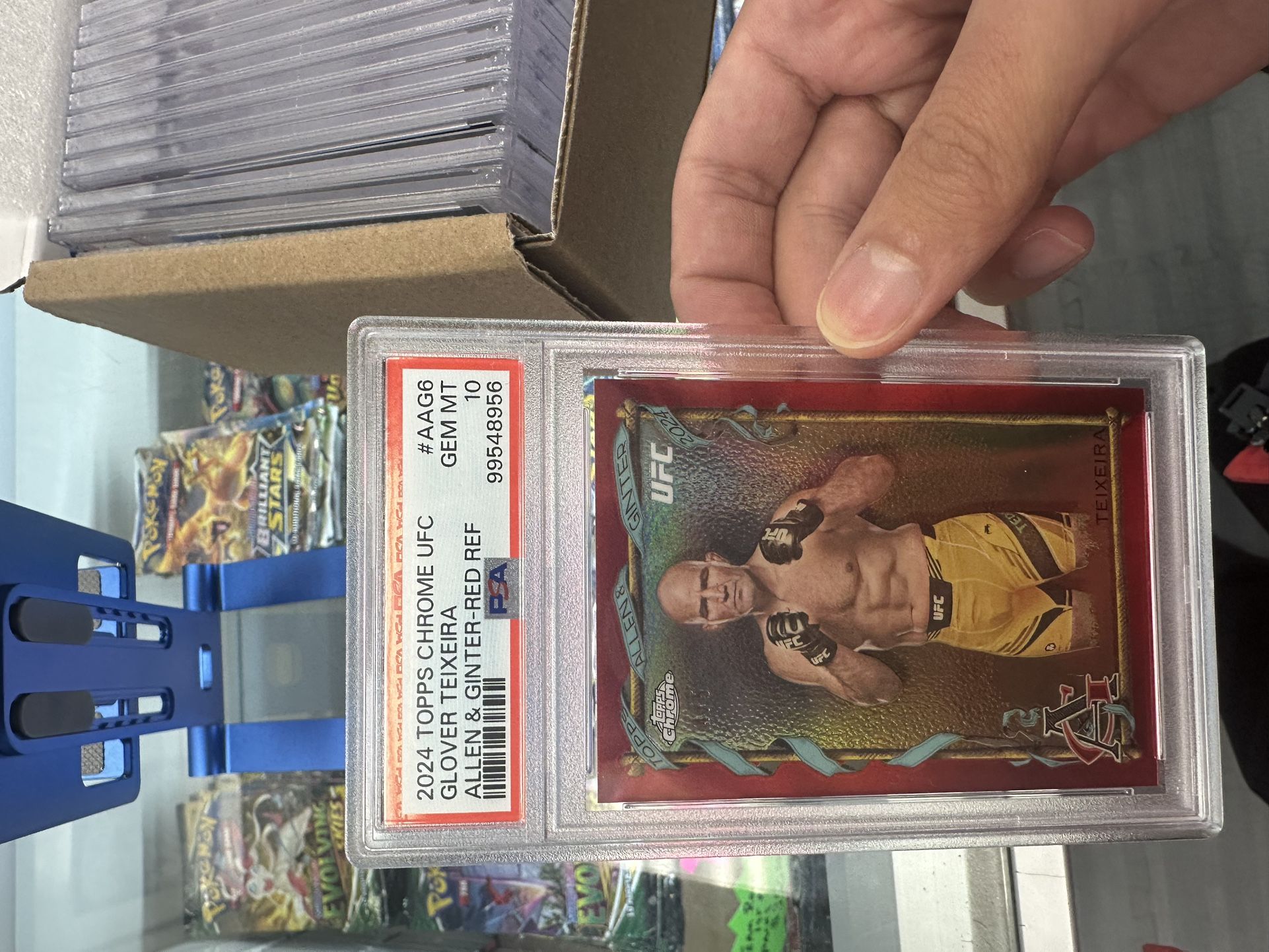 UFC Tops Chrome Rare****