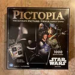 Star Wars‼️Pictopia Game The Ultimate Picture, Trivia Family Game, 1000 Questions Star Wars‼️