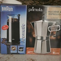 ESPRESSO MACHINE (NEVER USED)