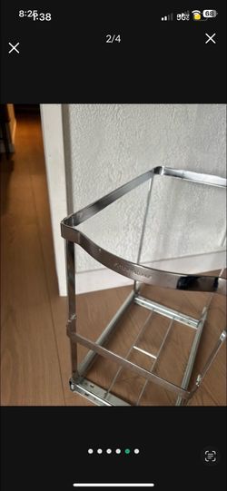 LOW PRICE MOVING- 8 GALLON GARBAGE CAN FOR CABINET SLIDER