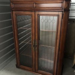Classical Armoire-Like Bookcase