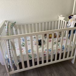 Crib And Mattress