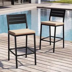 New Patio Barstools Metal 