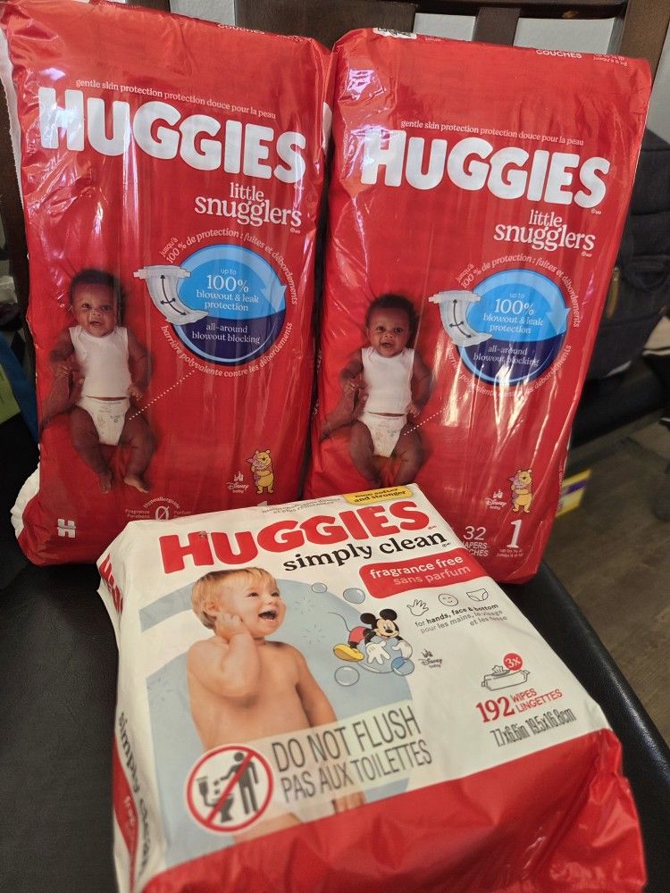 Diapers Size 1