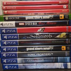 Video Games (Check Description For Price)