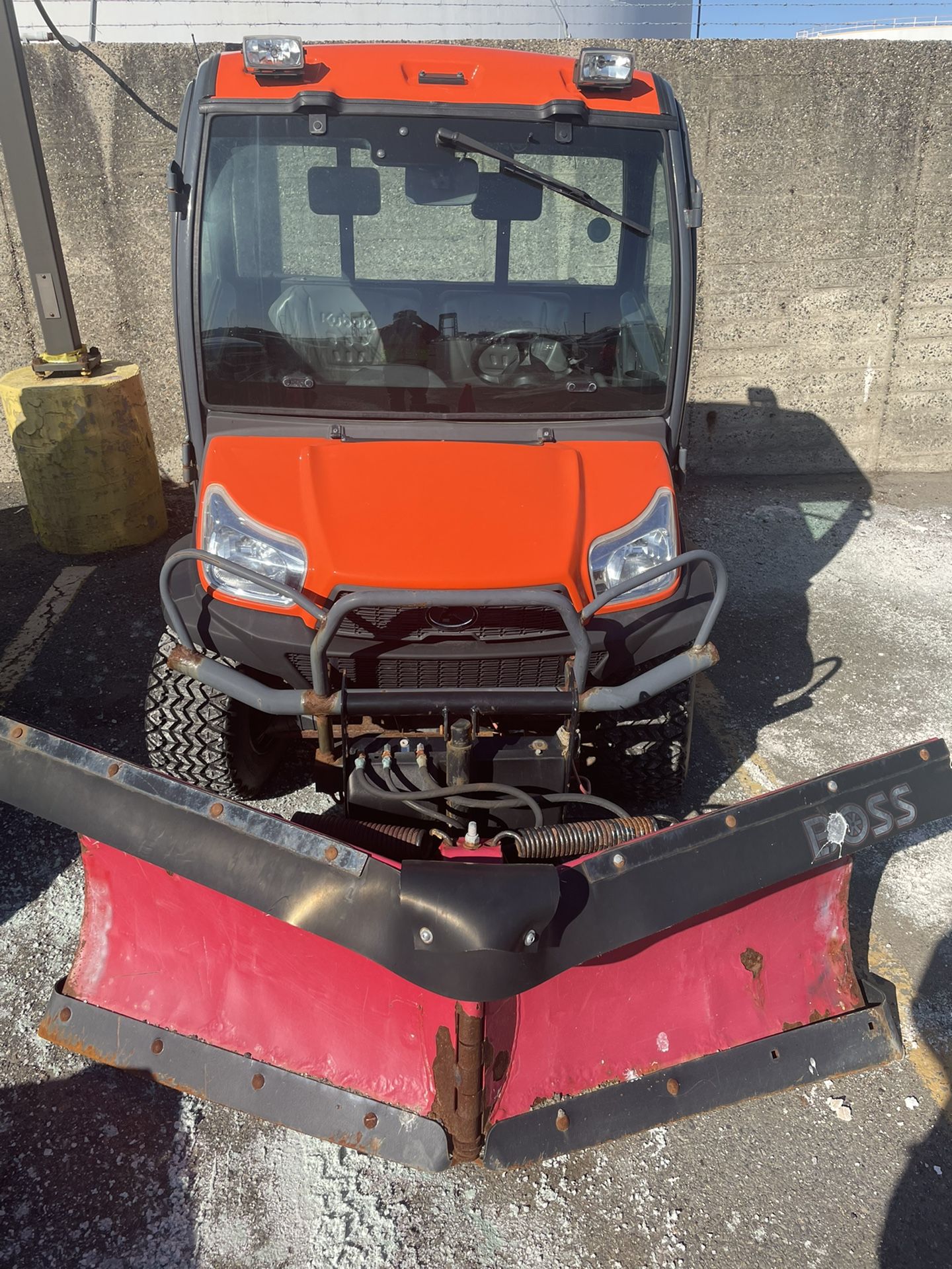 2017 Kubota RTV 1100c With BOSS PLOW