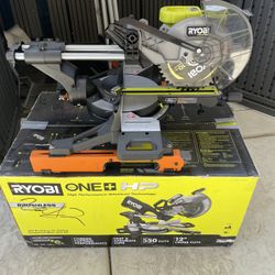 Ryobi One + minter Saw With Stand 