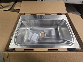 Kohler
Verse 33" Single Basin Drop In kitchen Sink With Single Faucet Hole