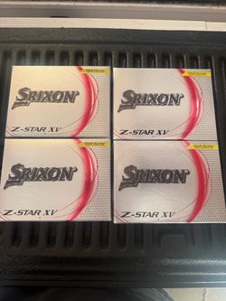 4 dozen z star xv yellow golf balls