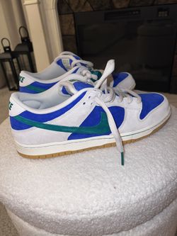 dunk low pro sb hyper royal malachite
